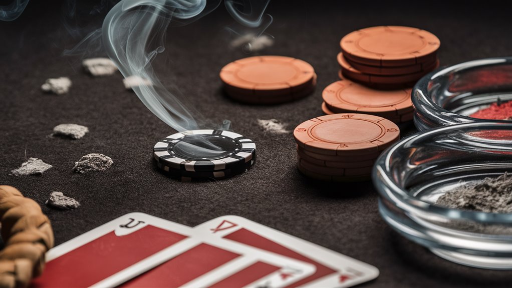 gambling while getting high