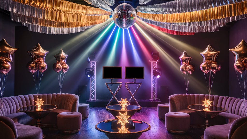 fun festive celebratory environment