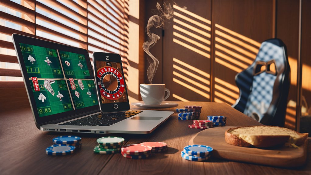 playing several games simultaneously