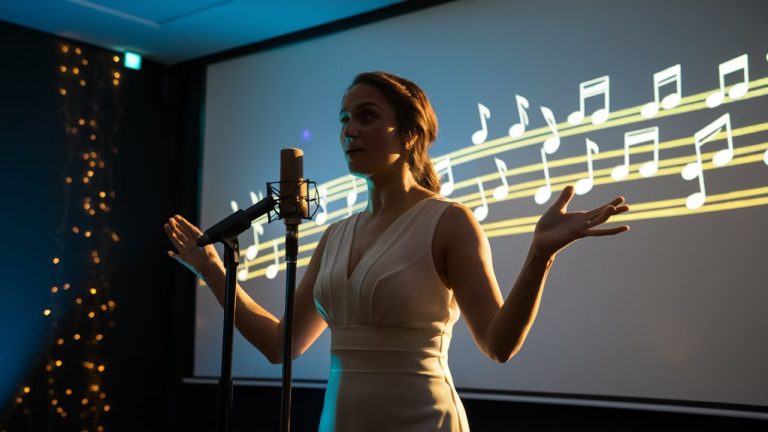 practice singing through karaoke