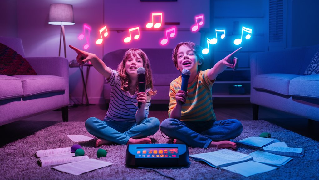 select kid friendly singing songs