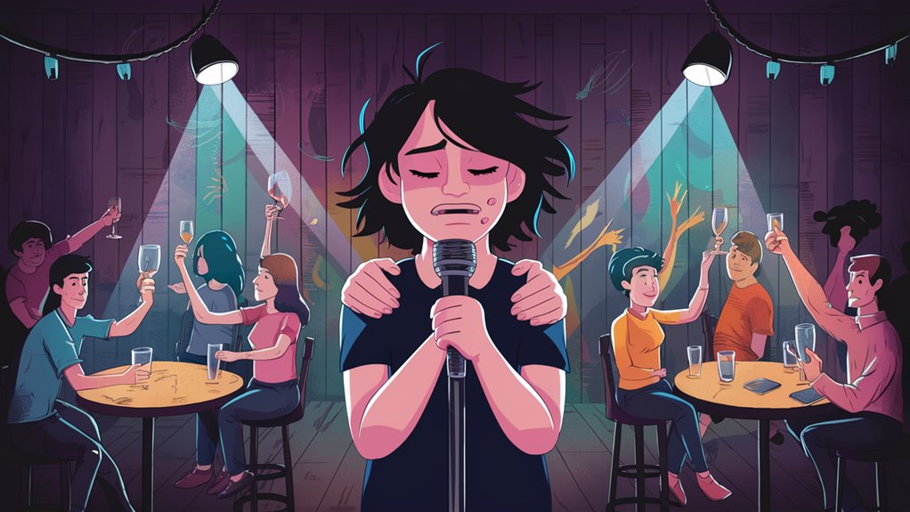 singing practice reduces performance anxiety